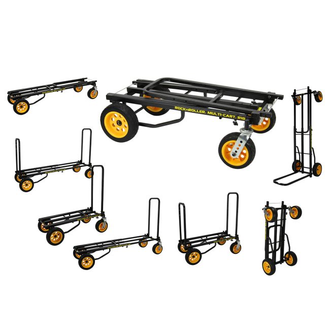 rock n roller 18RT ground glider mega multi cart in various forms