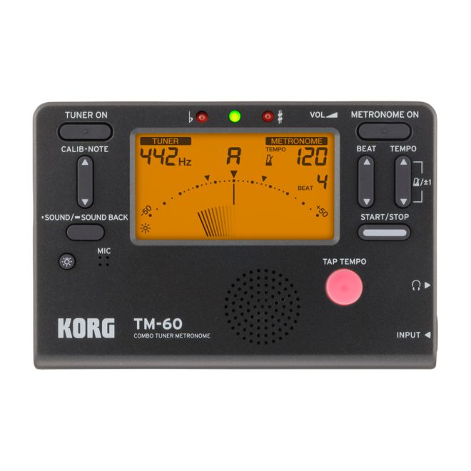 korg tm60 music tuner metronome