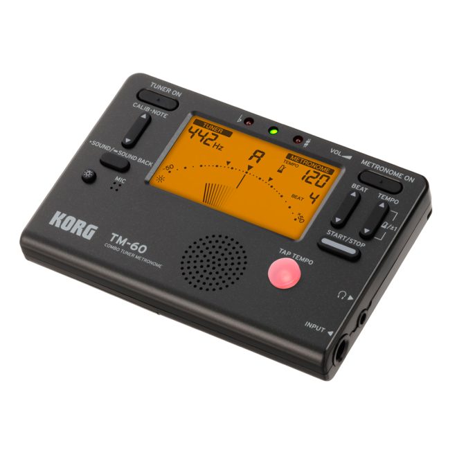 korg tm60 music tuner metronome