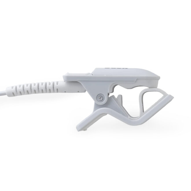 white KORG CM400 Contact Mic clip detail
