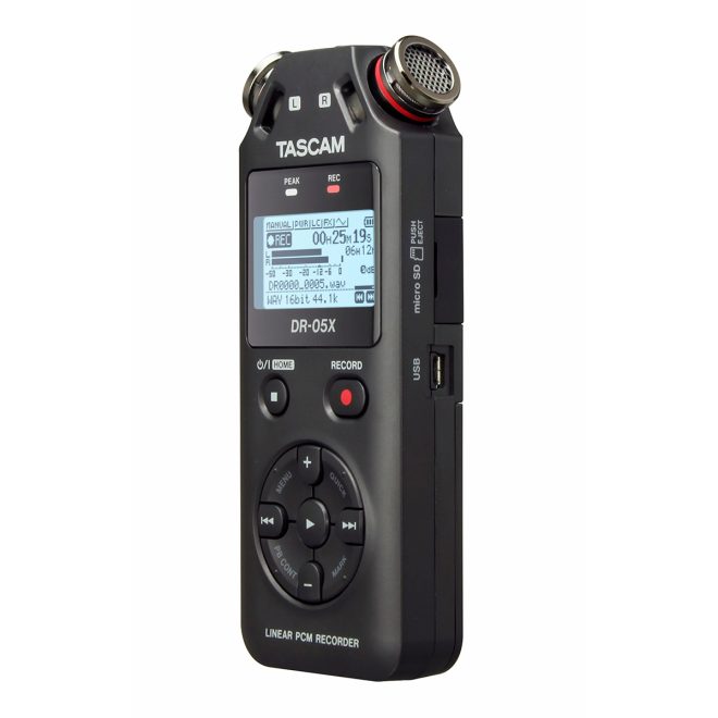 tacsam handheld audio recorder dr05x