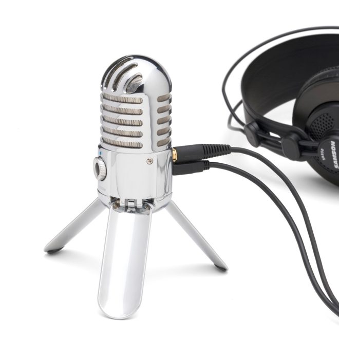 samson meteor usb condensor microphone