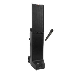 anchor audio bigfoot 3 pa system with wireless microphone