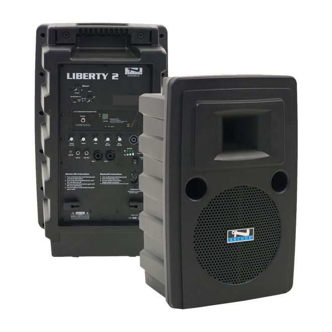 anchor audio liberty 2 basic package front and back view