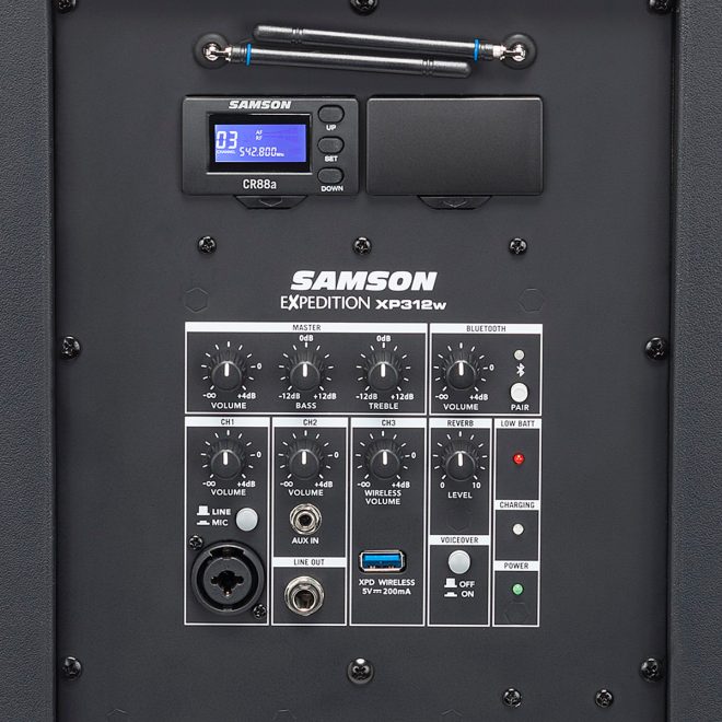 samson expedition xp312w pa back view