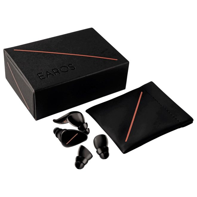 earos one high fidelity hearing protection box and ear pieces