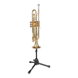 black gator tripod stand for trumpet holding instrument