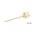 gold baritone lyre
