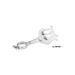 silver clarinet lyre