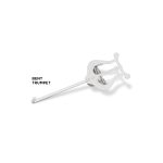 silver bent trumpet lyre