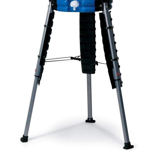 royal water cooler with legs highlighting tripod legs