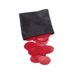 red dsi drill markers with black bag