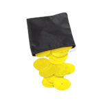 yellow dsi drill markers with black bag