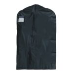 black 40in vinyl garment bag