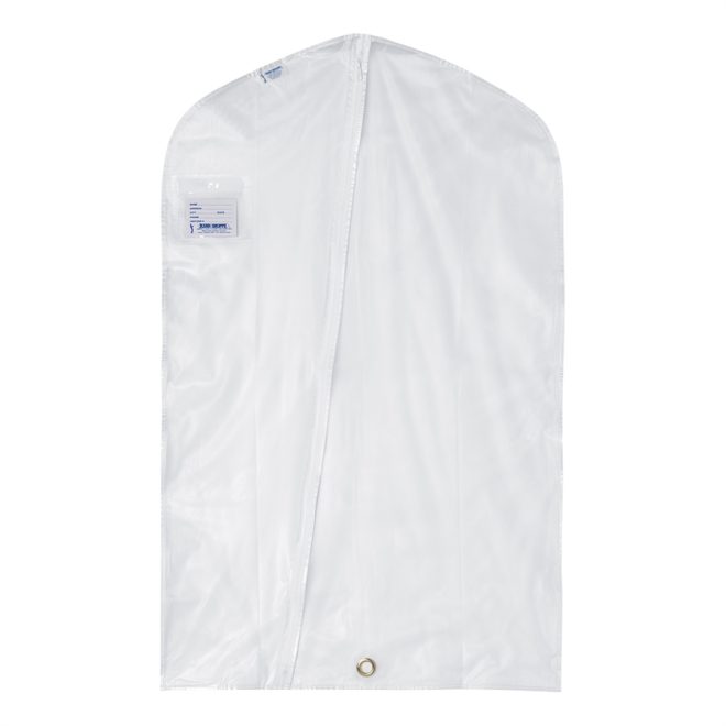 clear vinyl garment bag