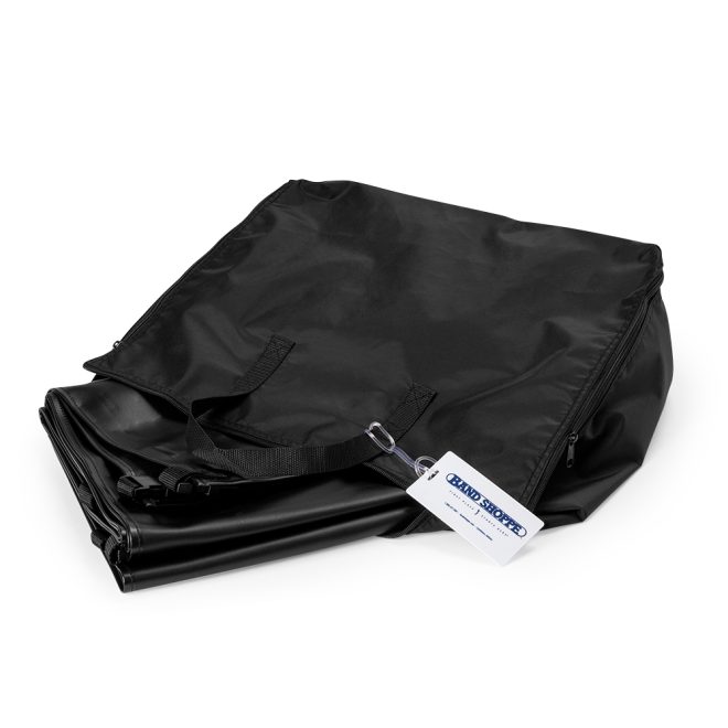 black bleacher cover in bag