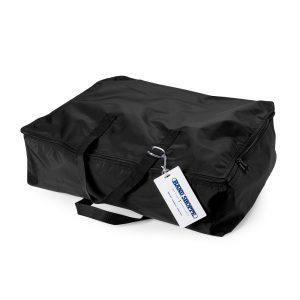 black bleacher cover bag filled