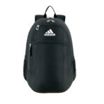 black adidas striker 2 team backpack front view