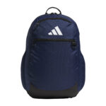 team navy adidas striker 3 backpack, front
