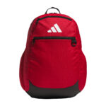 team power red adidas striker 3 backpack, front