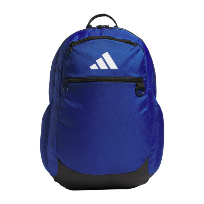 team royal adidas striker 3 backpack, front