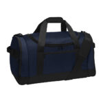 navy voyager sport duffel front view