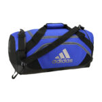 bold blue adidas medium team issue II duffel front view