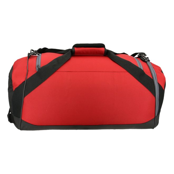 power red adidas medium team issue II duffel back view