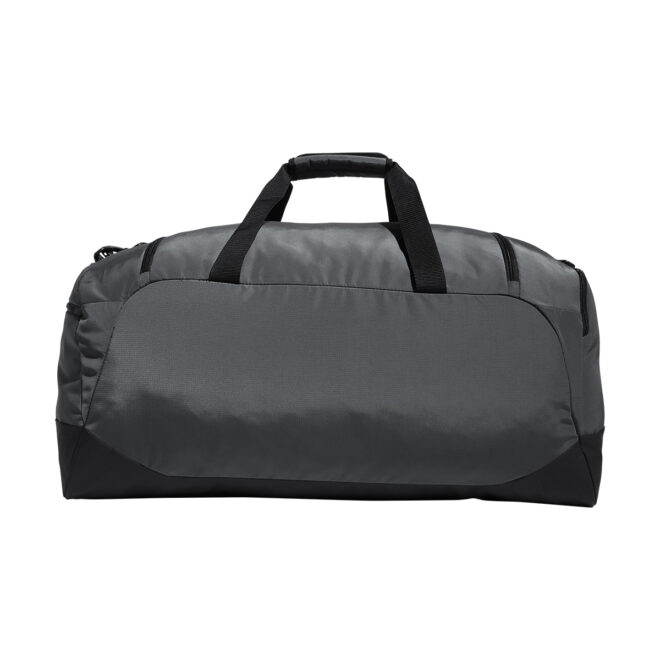 Team Dark Grey adidas Large Defender 5 Duffel bag, back view