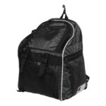 black glitter champion all sport glitter backpack front view