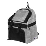 silver glitter champion all sport glitter backpack front view