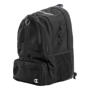 black champion squad backpack front view