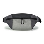 silver and black holloway expedition waist pack front view