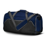 navy/black/carbon holloway rivalry backpack duffel bag front view