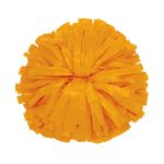 gold solid plastic show pom