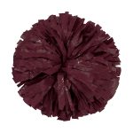 maroon solid plastic show pom