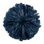 navy solid plastic show pom