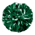 forest solid metallic cheerleading show poms