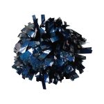 navy solid holographic show pom