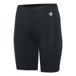 champion double dry short black front view