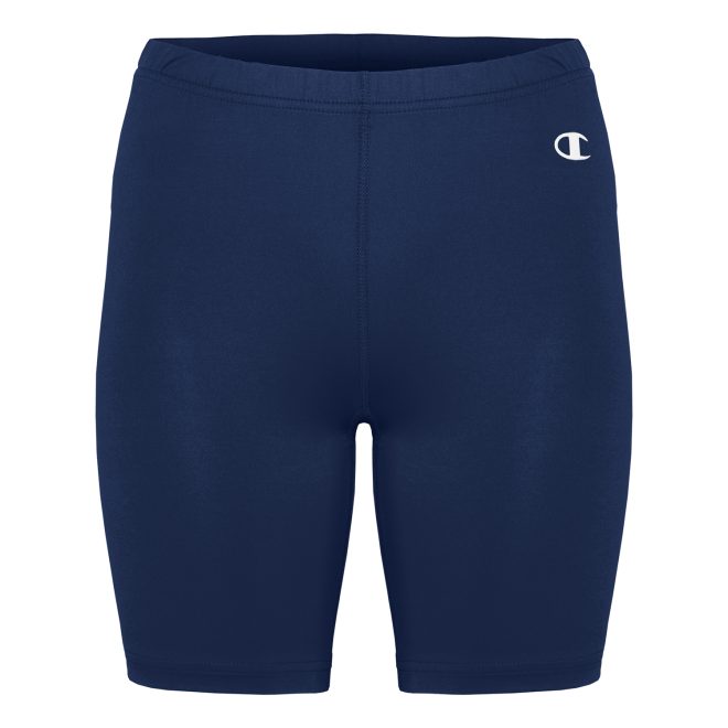 navy champion double dry short front view