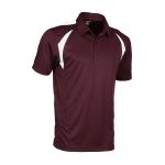 men maroon tonix spirit polo front view