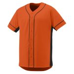 orange and black augusta slugger jersey front view