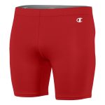 red champion compression short front view