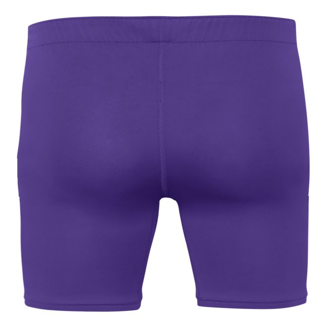 champion compression short purple back view