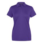 women purple champion essential polo front view