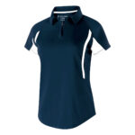 navy/white women's Holloway avenger polo