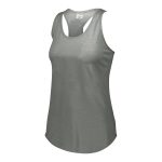 grey augusta lux tri blend tank front view