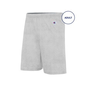 adult oxford champion cotton jersey short front view