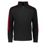 men black and red augusta medalist pullover front view